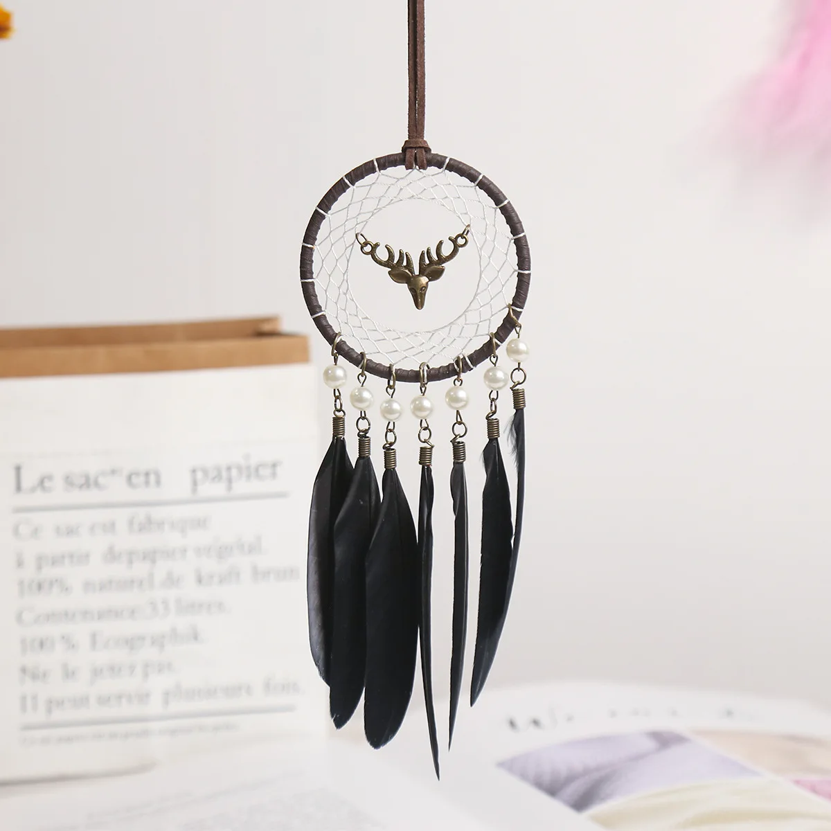 

Indian Car Pendant Dream Catcher Hanging Bohemian Style Home Decoration Friends Gifts Creative Wind Chimes Beautiful Room