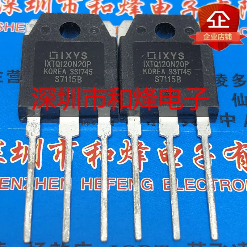 

5 шт.-10 шт., IXTQ120N20P TO-3P 200 в А, новый и оригинальный, в наличии