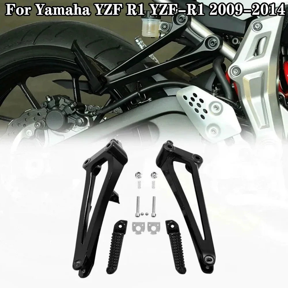 Для Yamaha YZF R1 YZF-R1 2009-2014 2008 2009 2010 2012 2013 подставка для ног заднего пассажира мотоцикла