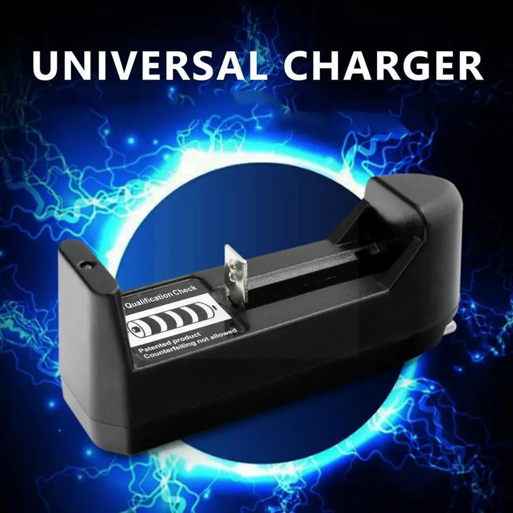 

European Style Li-ion Battery Charger 3.7v 18650 Li-ion Rechargeable Battery Charger For Outdoor Camping Hunting Accessorie J8l1