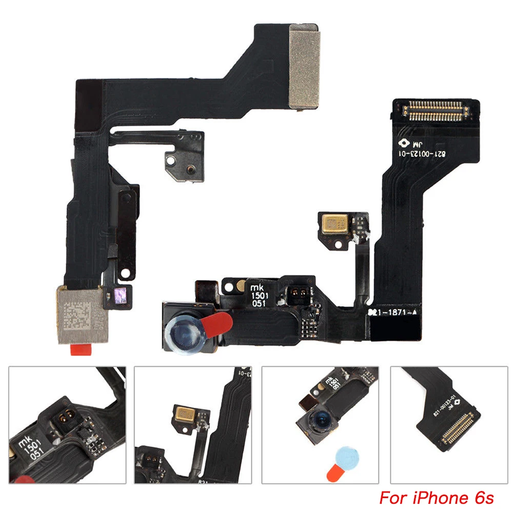 Front Camera Flex Cable With Proximity Light Sensor For iPhone 6 6P 6S 7 8 Plus Replacement Parts images - 6