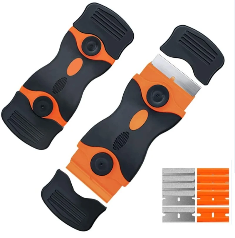 

Scraper Plastic Handle Car Film Cleaning Tool Car Shovel Household Glass Window Gap Glass Scraper Home Cleaner Squeegee Knife