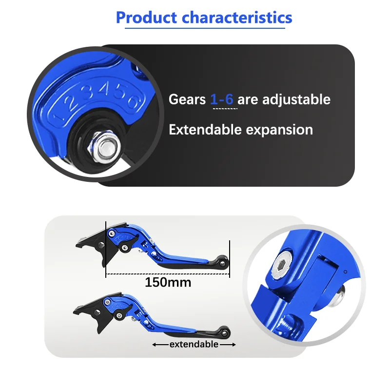 Для F700GS f700gs 13-17 F800GS f800gs ADV 08-18 мотоциклетный регулируемый складной тормозной рычаг