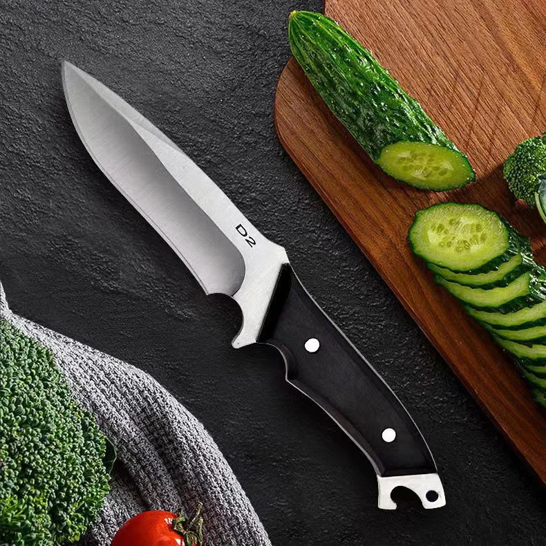 Нож карманный из черного дерева с лезвием D2 миниатюрный Мультитул в швейцарском