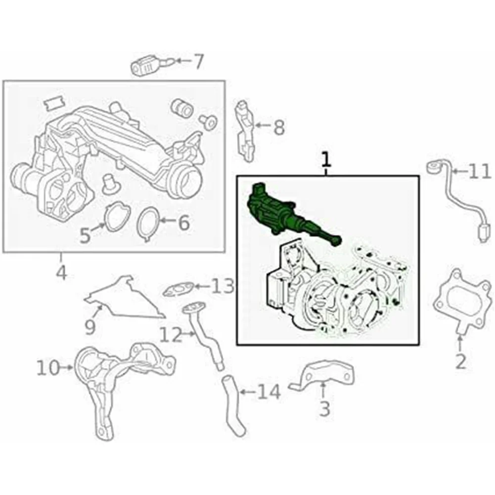 

1 шт. автомобильные аксессуары для Honda Civic 2016 л Turbo 2019-49373 привод разгрузочного клапана турбонаддува 07010-49373 07012-5-Pin