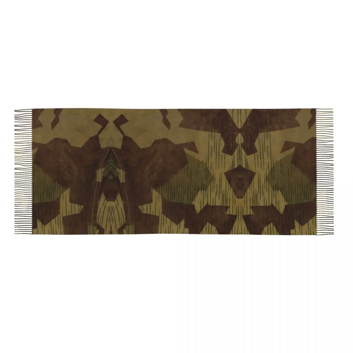 Немецкий Камуфляжный шарф с принтом на заказ мужские и женские зимние теплые