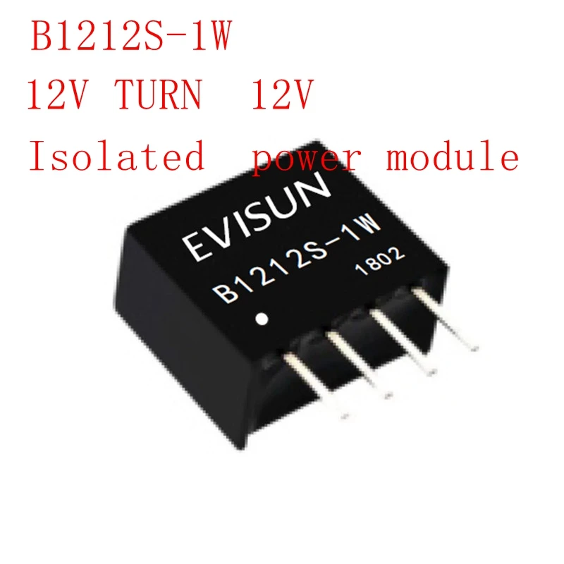 1PCS New original B1212S-1W B1212 B1212S 2V TURN  12V  SIP-4 DC-DC module