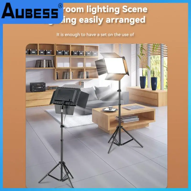 

Flat Fill Light Adjustable 2700-6500k Photography Lighting Super Bright Supplementary Lamp Photography Accessories Square