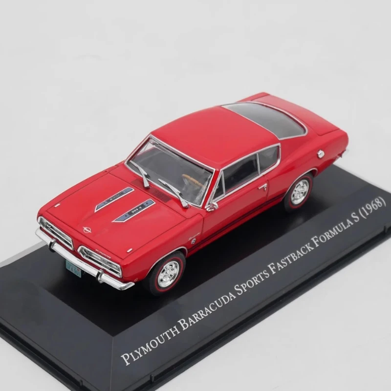 IXO литой под давлением масштаб 1:43 Plymouth Barracuda 1968 модель мышечного автомобиля из