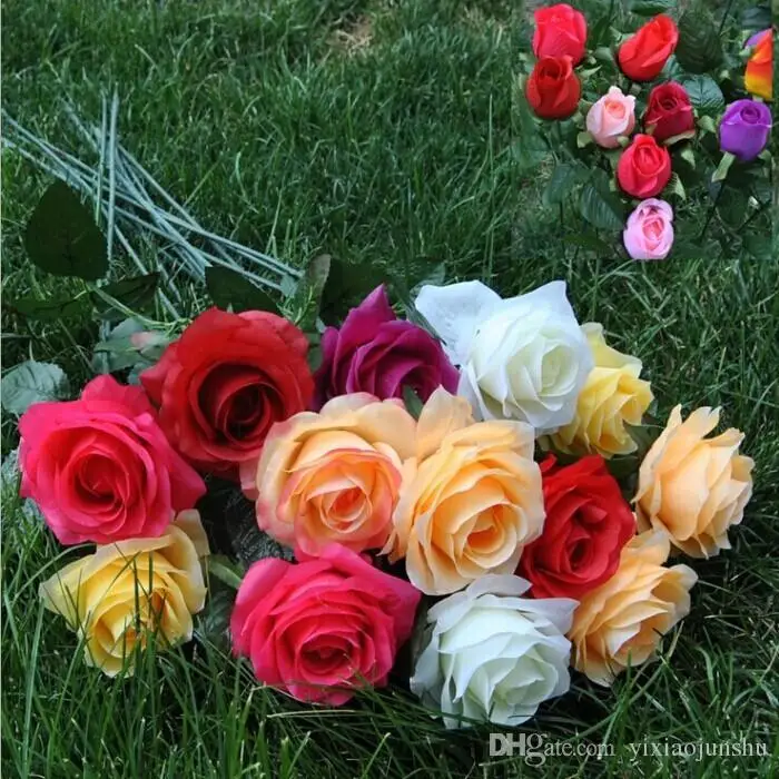 

BEST The High Quality FLOWER HEADS 200pcs Per Lot Artificial Silk Camellia Rose Peony Flower Head 8cm Free Shipping