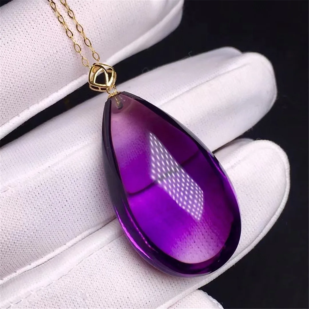 Ожерелье с подвеской в виде натуральной искусственной кожи золото 18 карат для