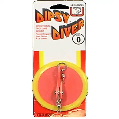 Dipsy Diver Fire/White Bottom 0