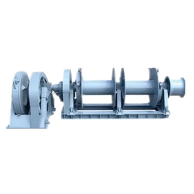 Double shaft type hydraulic combined windlass mooring winch