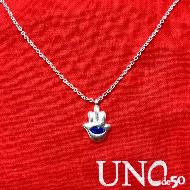 

2023 UNOde50 New European and American Hot Selling Fashion Creative Small Hanging Necklace Women's Romantic Jewelry Gift Bag