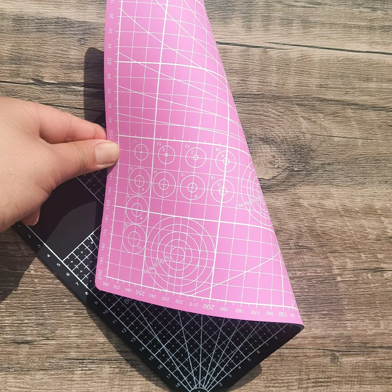 

A4 PVC Cutting Mat Board Durable Self-healing DIY Sewing Student Art Paper Cutting Engraving Cut Pad Leather Craft Tool