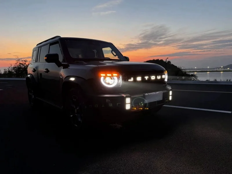 Автомобильная светодиодная фара в сборе подходит для JETOUR Traveler T2 2023-2024