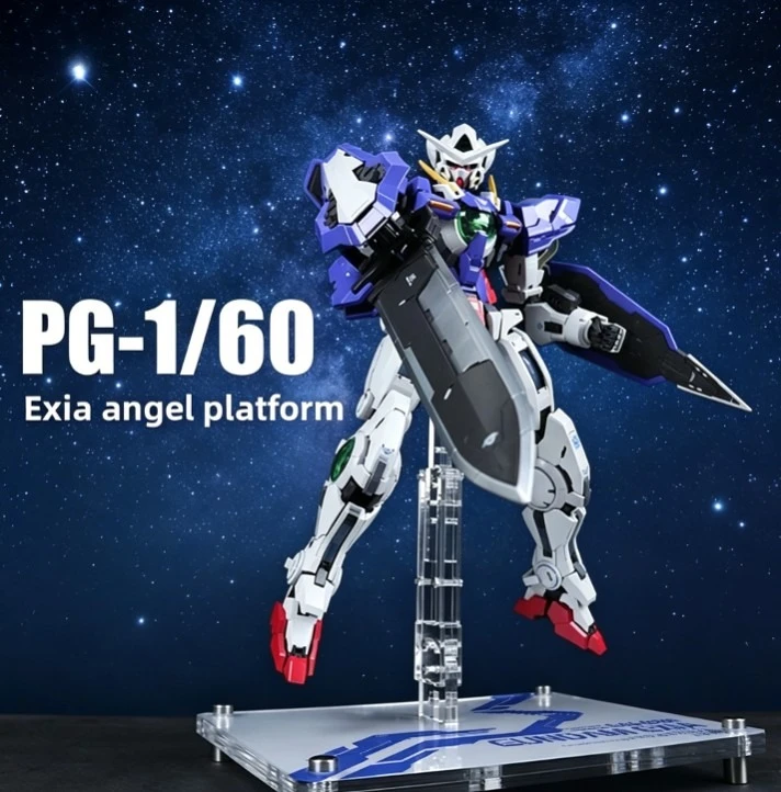 Фото Подставка для демонстрации модели PG EXIA Gundam, премиальная матовая платформа для коллекционеров, держатель для демонстрации моделей. №2