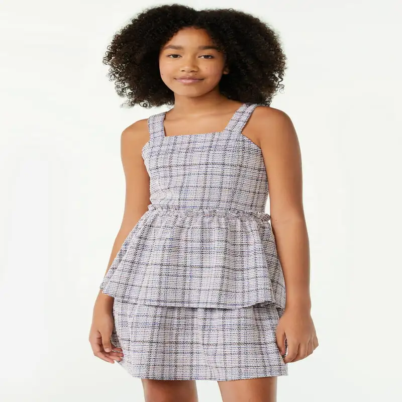 

Wide Strap Party Dress, Sizes 4-18
