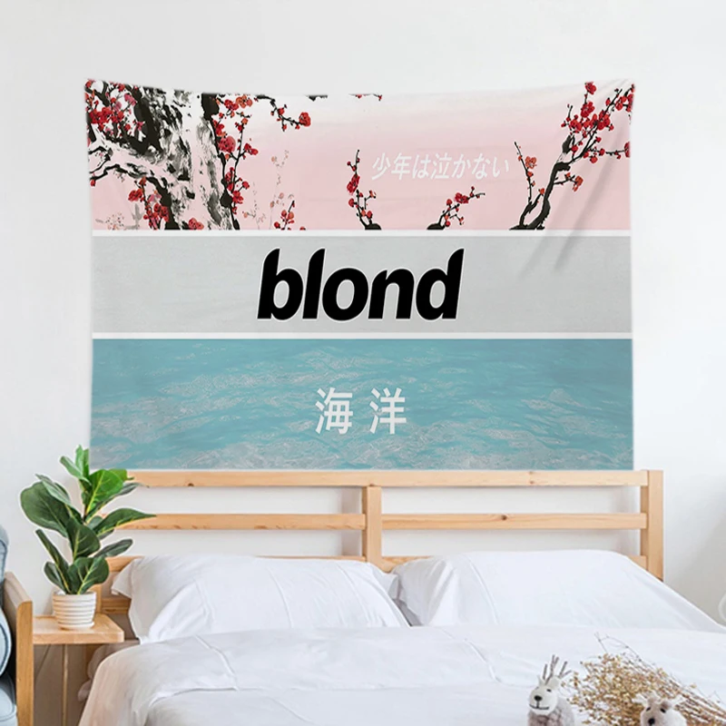 

B-Blonde Frank Wall Tapestry Aesthetic Room Decor Decoration Home Decorations Tapries Tapestries Decors Hanging Decorative Art