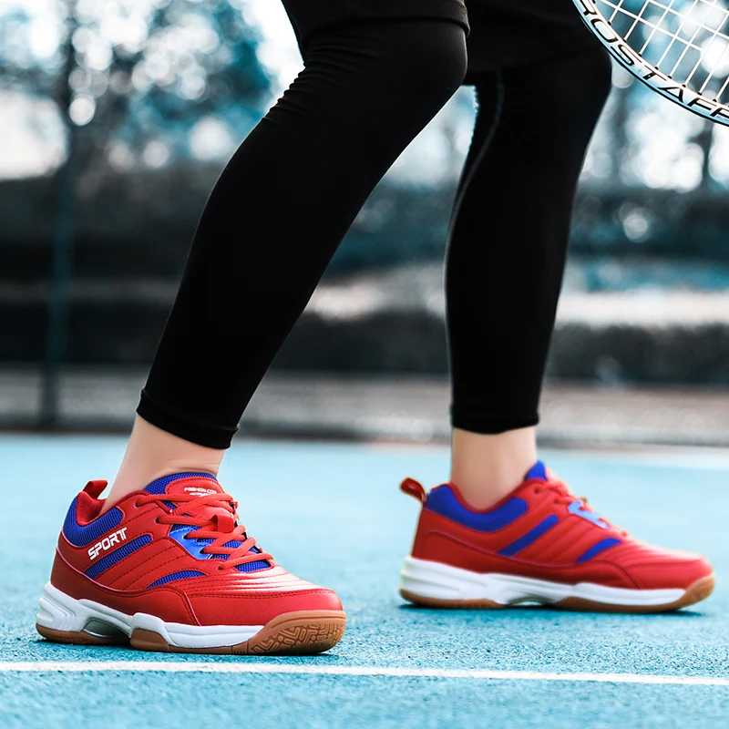 High Quality Professional Men Tennis Shoes Indoor Tennis Training  Male Sports Sneakers Outdoor Breathable Jogging Athletic Shoe