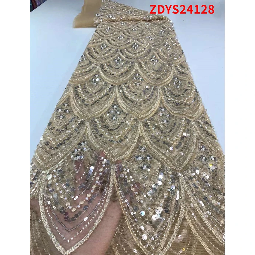 Новое поступление африканские бусины блестки кружевной текстиль низкая цена