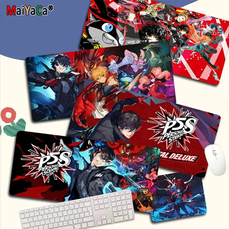 

Persona 5 Vintage Cool Office Mice Gamer Soft Mouse Pad Size for CSGO Game Player Desktop PC Computer Laptop