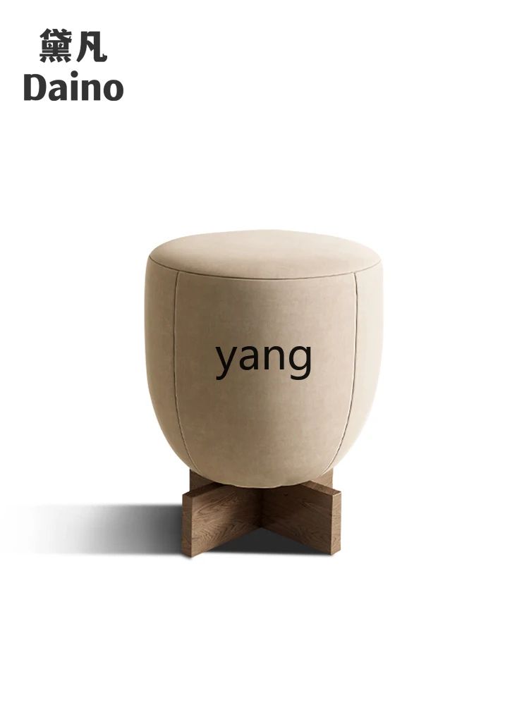 Простой домашний низкий табурет CX Hyundai из ткани для гостиной дивана не занимает