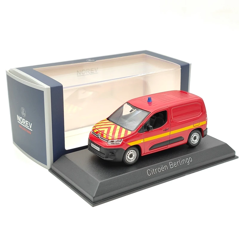 

Norev 1:43 Citroen Berlingo 2018 Pompiers Diecast Model Cars Limited Collection