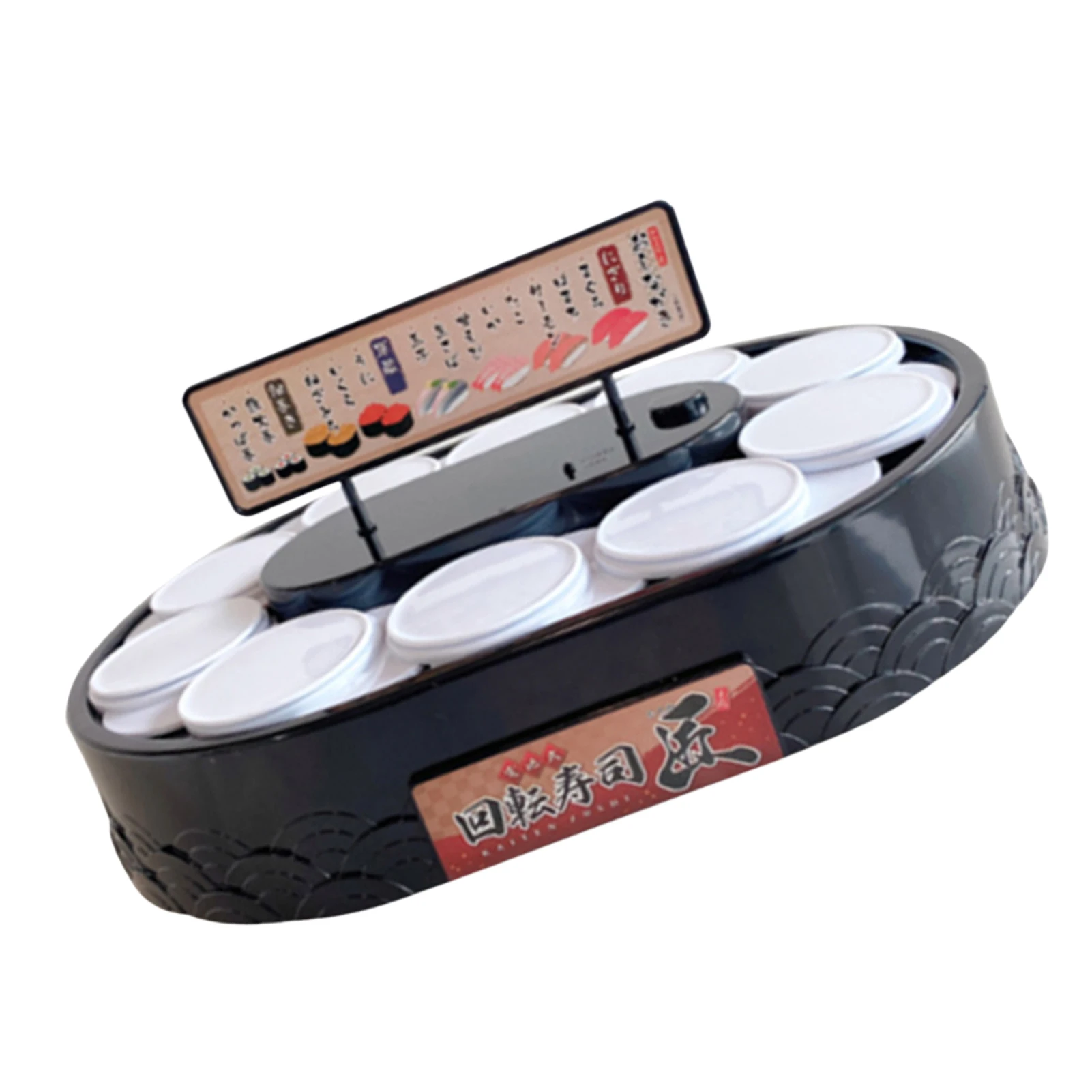 

Automatic Rotating Dessert Table Battery Powered 360 Degree Rotating Display Stand Food Grade & Durable ABS Materials Easy To