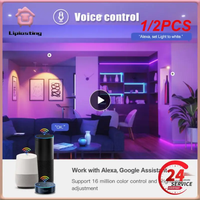 

Умная Светодиодная лампа E27 Zigbee, 15 Вт, 110 В, 1/2 шт.