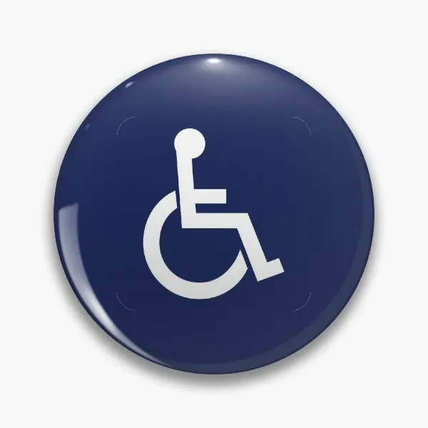 

Значок на булавке с символом инвалидов, мягкая заколка на лацкан, Женский декор, креативное ювелирное изделие для одежды, металлический значок для шляпы, Забавный Подарочный воротник для влюбленных