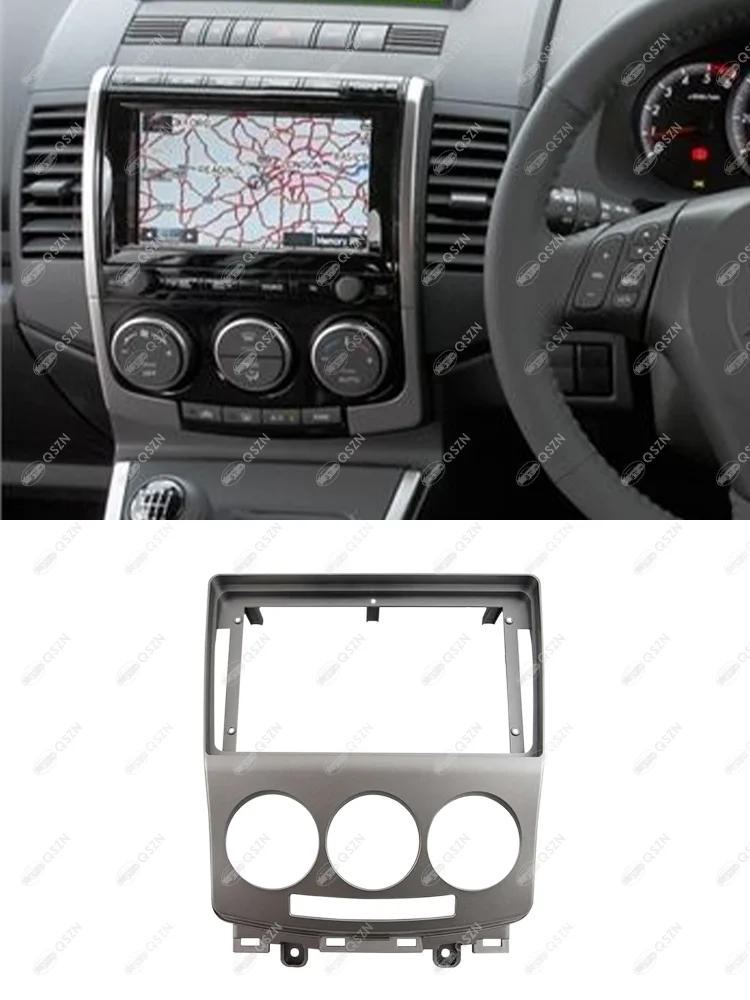 Фото 9-дюймовая рамка автомобильного радио для Mazda 5/Premacy/Ford I-Max 2005-2010, стереоэкран, мультимедийный видеоплеер, навигационный жгут, кабель №5