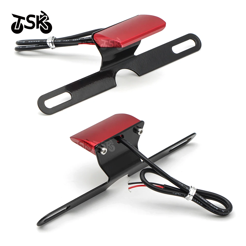 Универсальная светодиодная подсветка для номерного знака Yamaha Kawasaki Suzuki Honda CNC