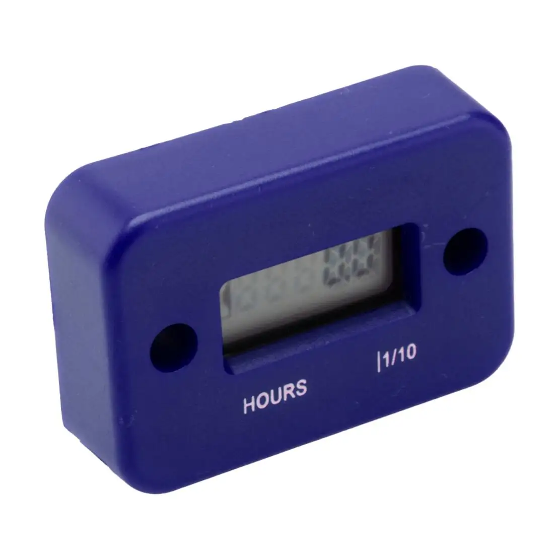 Синий цифровой ЖК-счетчик вибрации и часов счетчик двигателя подходит для