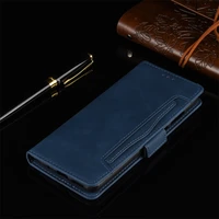for xiaomi poco m4 pro 4g fine hole case capa stand flip leather etui cover card slot holder protect mobile phone case