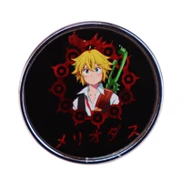 anime lover enamel pin wrap clothes lapel brooch fine badge fashion jewelry friend gift