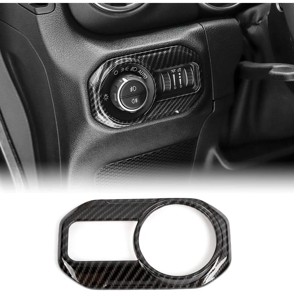 

Кнопка включения фар, накладка, аксессуары для интерьера для Jeep Wrangler JL JLU Gladiator JT 2018, Up Sahara Rubicon