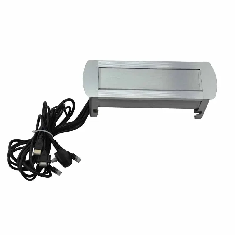 Скрытый конференц-стол всплывающая соединительная панель коробка медиа-розетка