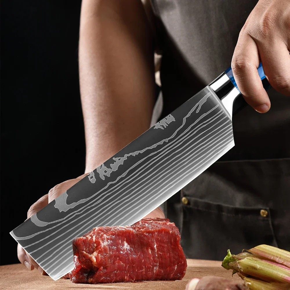 7-дюймовый бритвенный станок острый многоцелевой Профессиональный Азиатский нож