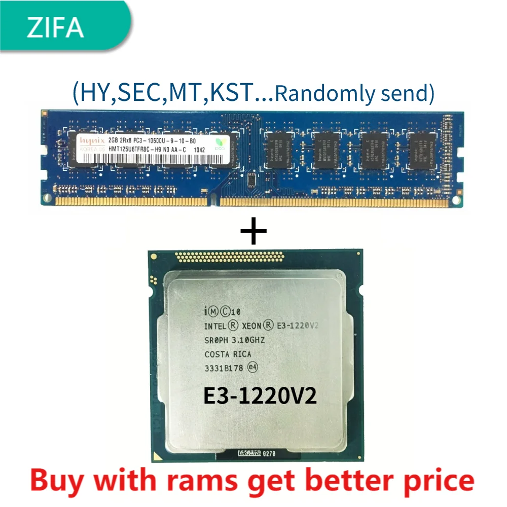 

DDR3 2G 1333 МГц withE3-1220v2 процессор 3,1 ГГц 8 МБ 4 ядра 1333 МГц SR0PH LGA 1155 CPU