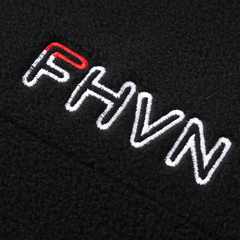 Мужское флисовое пальто с воротником-стойкой Осень-зима