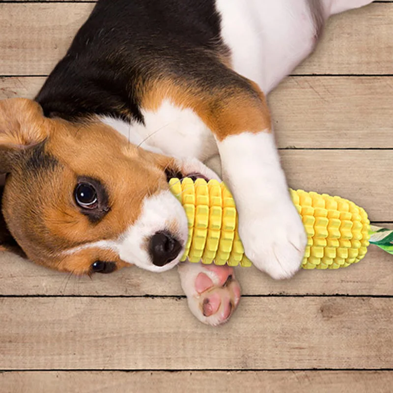 

Corn Molar Stick Squeaking Squeak Dog Toy