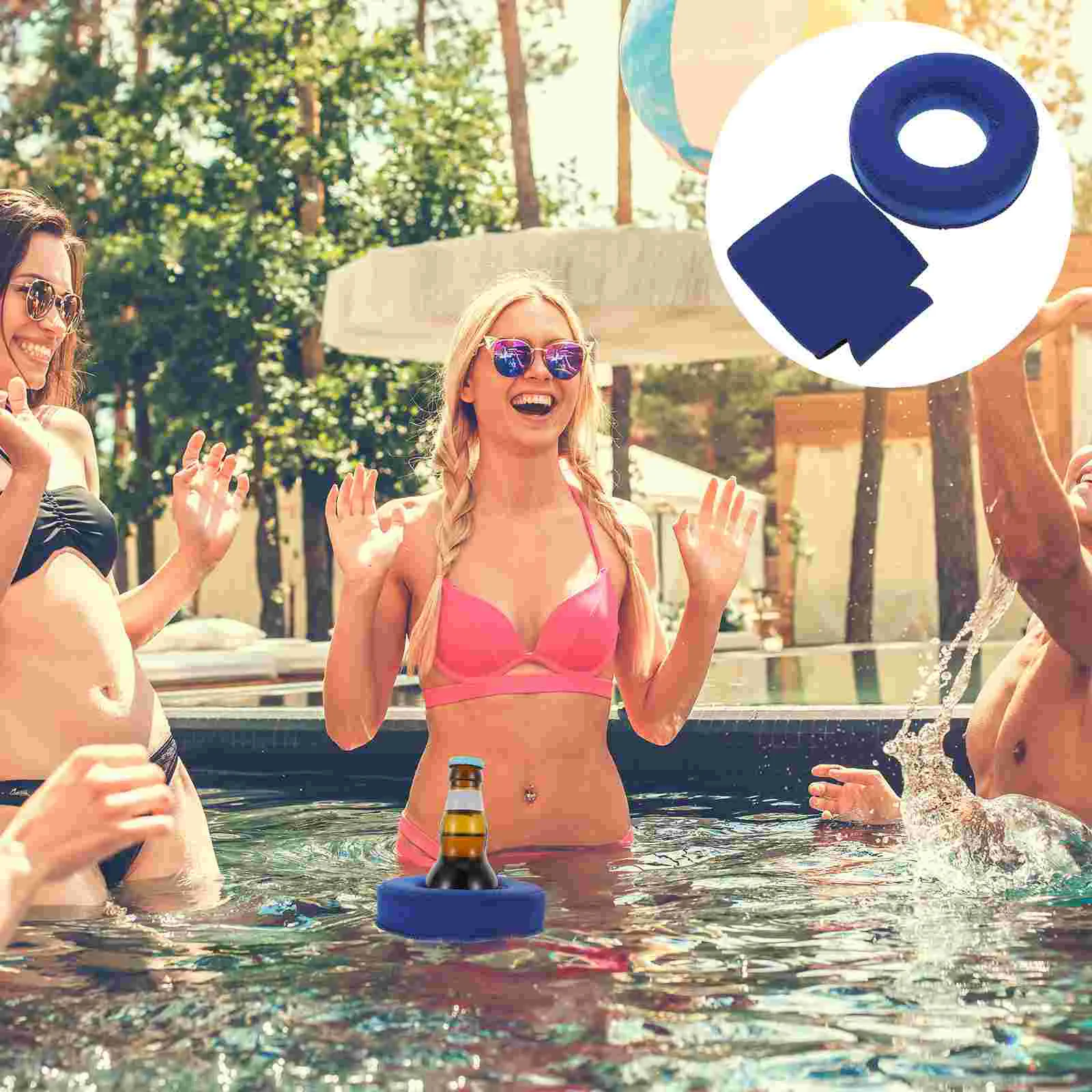 

1 комплект, неопреновый держатель для напитков