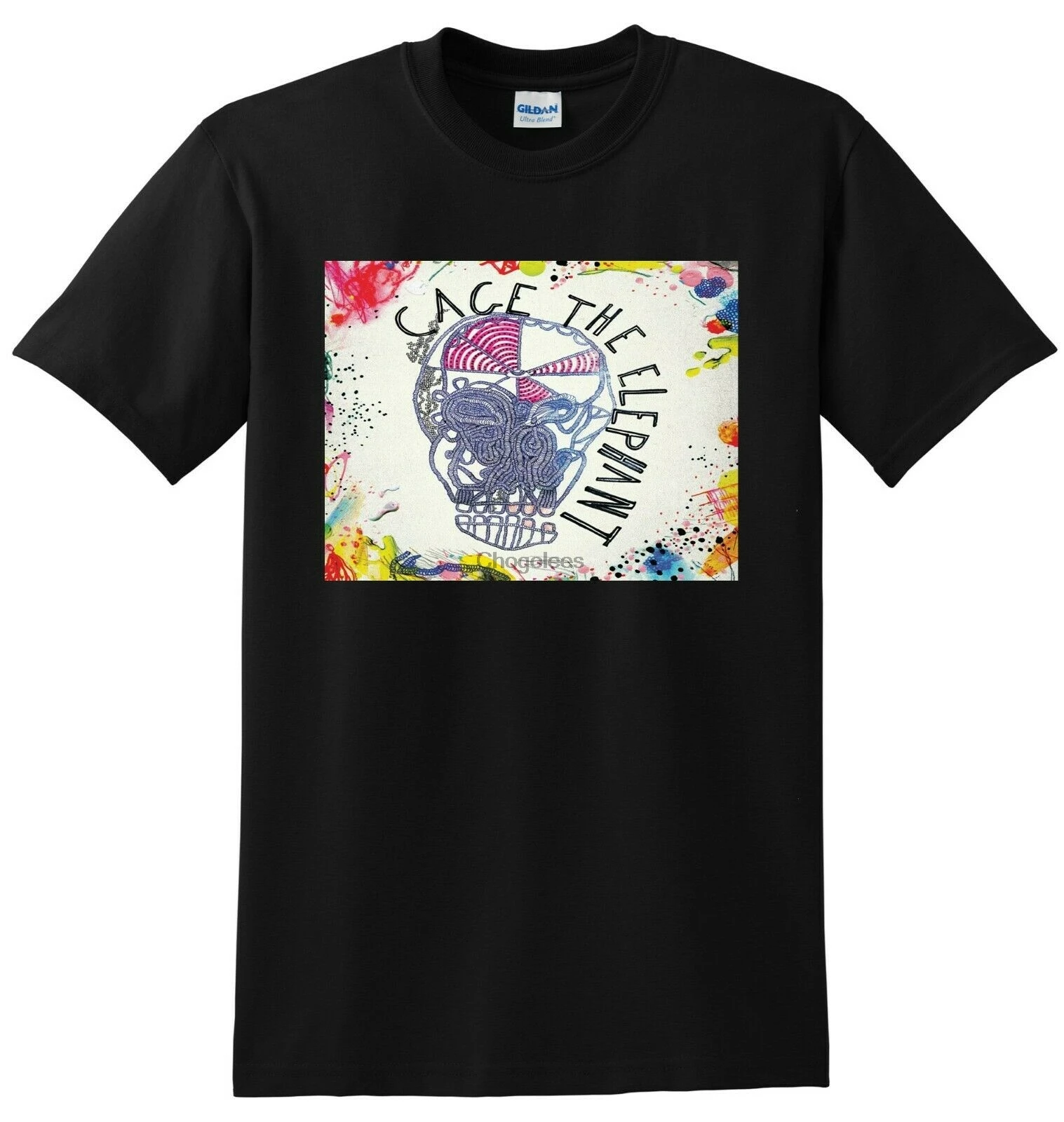 Клетка Слон Футболка винил cd Обложка Малый средний большой или XL - купить по