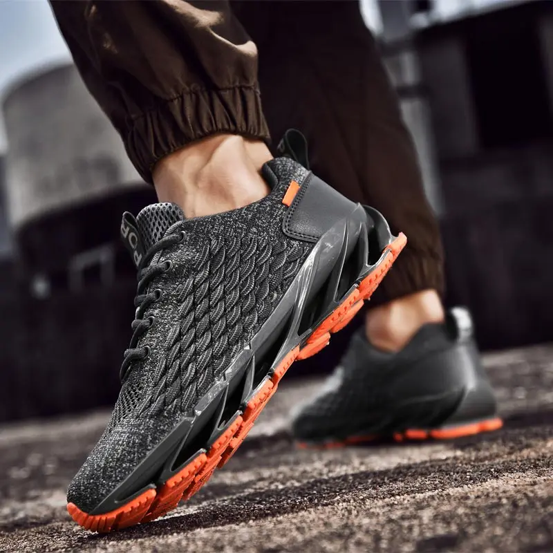 

Мужские кроссовки на шнуровке, мужская спортивная обувь на шнуровке, новинка 2022, трендовая Нескользящая теннисная обувь для мужчин