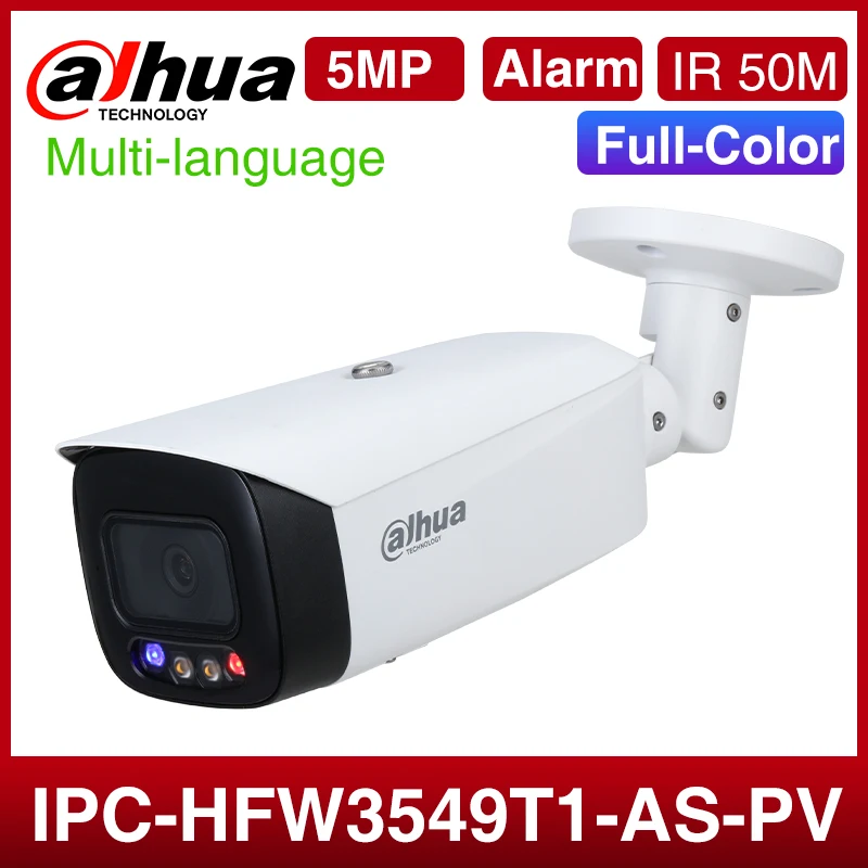 

Dahua 5MP полноцветная сетевая ip-камера с активным сдерживанием звуковой светильник с сигнализацией для наружного наблюдения безопасности CCTV ...