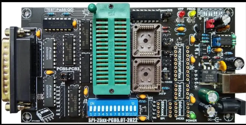 

Программатор материнской платы SPI 25xx PCB5.0T 2022, многофункциональный универсальный программатор EPROM