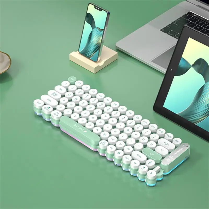 

Desktop 102 Keyboard 2.4g Wireless Mute Wired Usb Bluetooth Keyboard Mouse Accessories Gaming Keyboard For Mac/windows Gaming