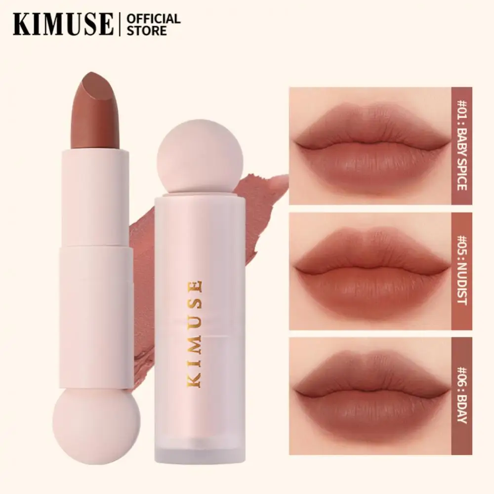 

6 Colors Makeup Matte Lipstick Waterproof Long Lasting Velvet Lip Gloss Lip Tint Nude Lipsticks Women Cosmetics Batom Maquillaje