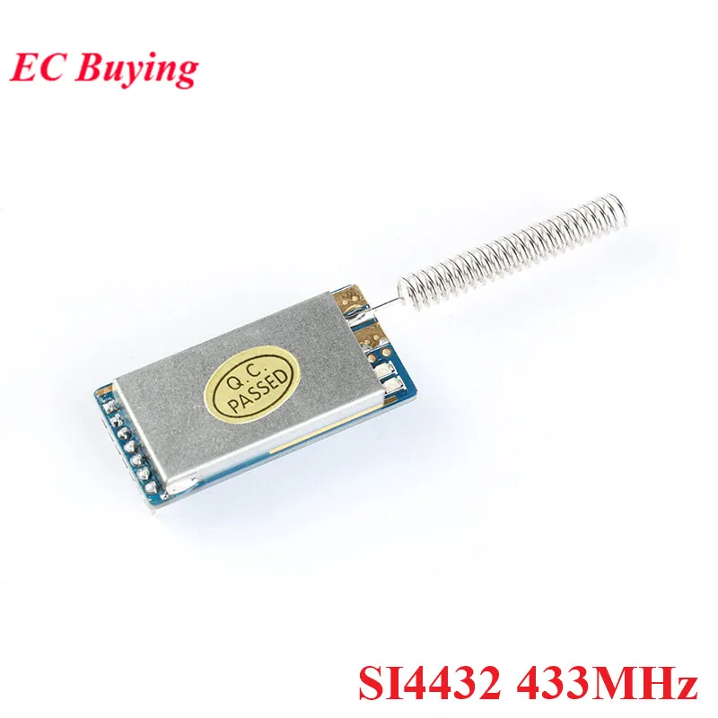 SI4432 433MHz Wireless Serial Transceiver Module 433 mhz Transmitter 433Mhz Receiver Board SI4432 Wireless Transmission UART TTL